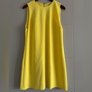 Alice + Olivia Sunny Yellow Mini Dress size 8